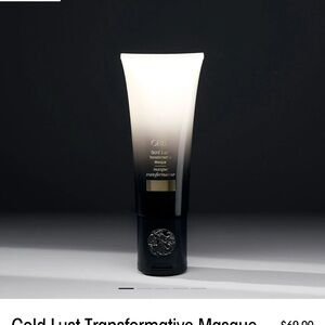 Oribe Gold Lust Hair Masque in Black and Cream